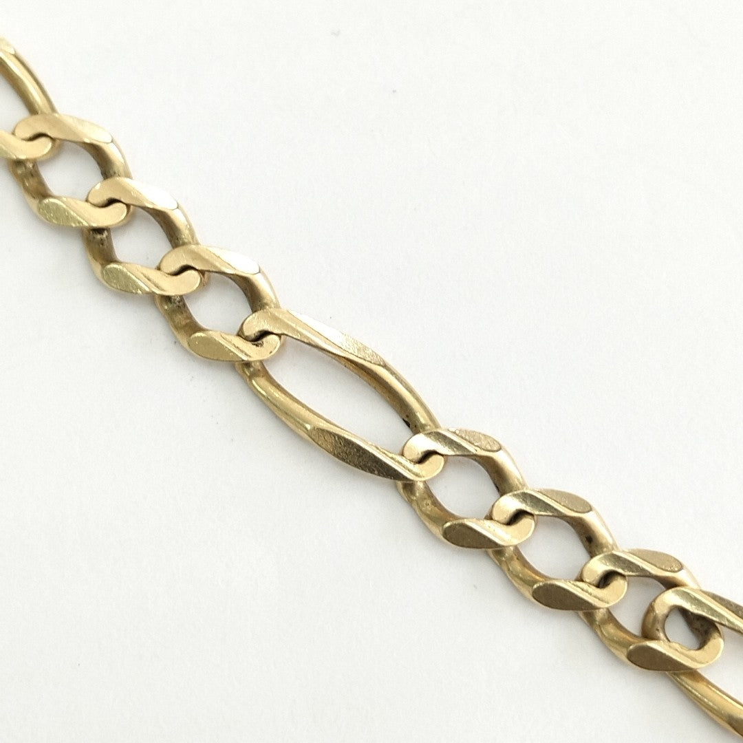 K1 9,90 GRMS 14 K ESPECIFICACIONES COMPLEMENTARIAS PULSERA DE ESLABONES (SEMINUEVO)