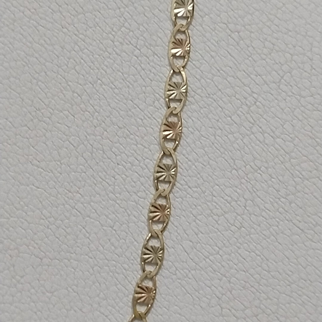 CADENA TEJIDO MARINERO 3.91GR 60 CM (NUEVO)