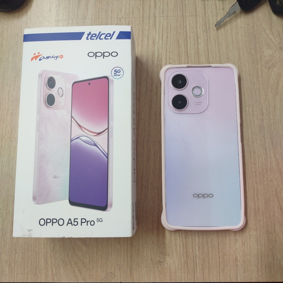 CELULAR OPPO  A5 PRO 5G CPH2695 (2025) 256 GB 8 GB RAM (SEMINUEVO)