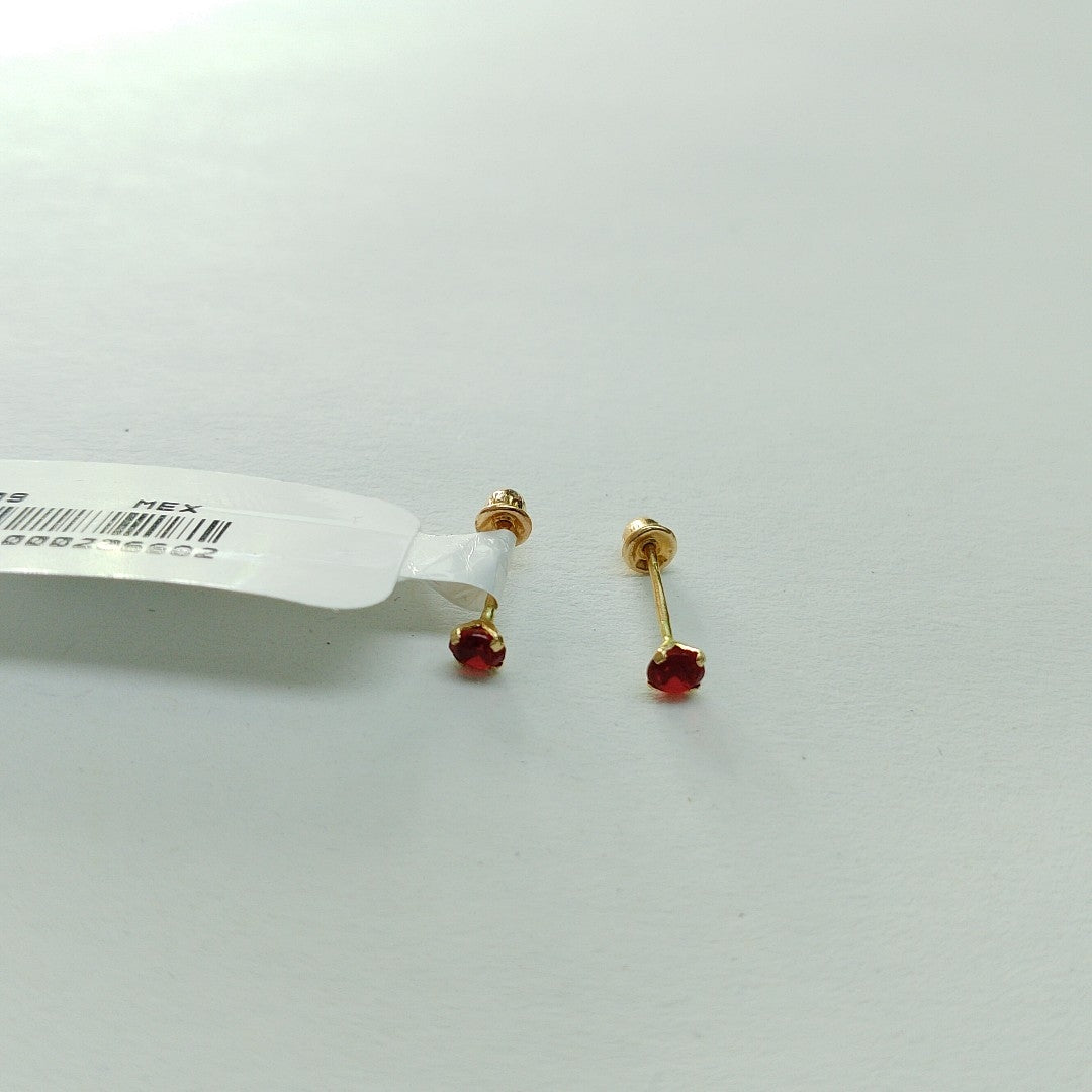 BROQUELES ORO 14K 1 (NUEVO)