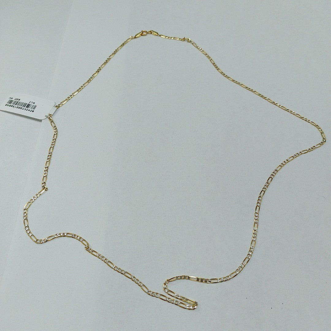 CADENAS CARTIER 3 1 DIAMANTADA ORO 14K 3.3 (NUEVO)