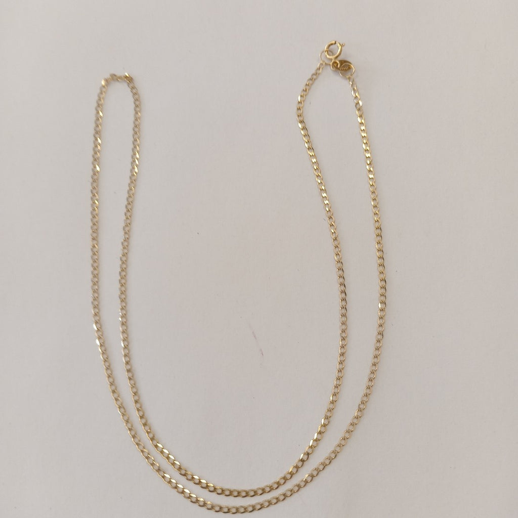 K1 1,90 GRMS 14 K ESPECIFICACIONES COMPLEMENTARIAS CADENA TEJIDO ANCLADO 1.9 GRA (SEMINUEVO)