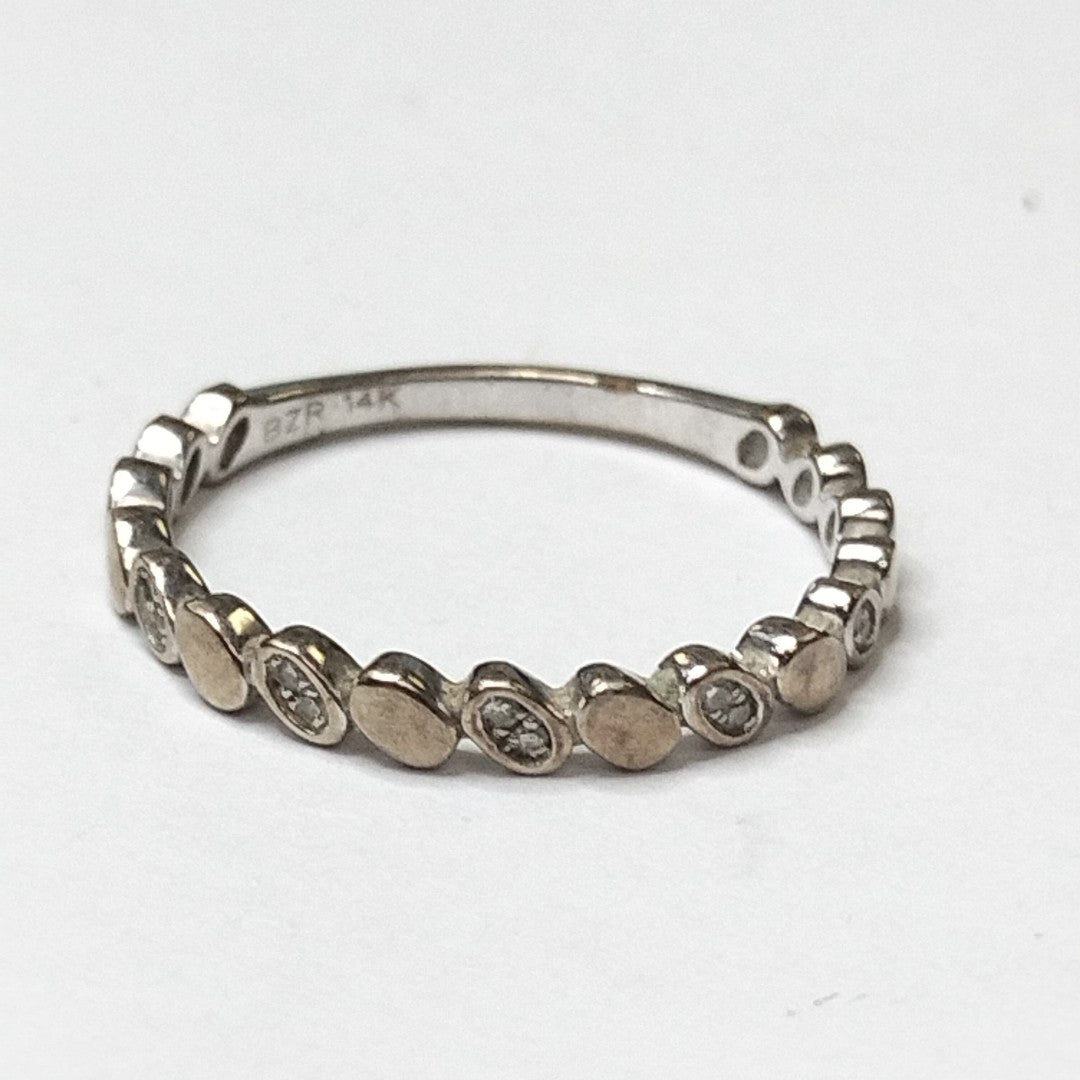 MEDIA CHURUMBELA ORO BLANCO 14 K 1.7 GRMS (SEMINUEVO)