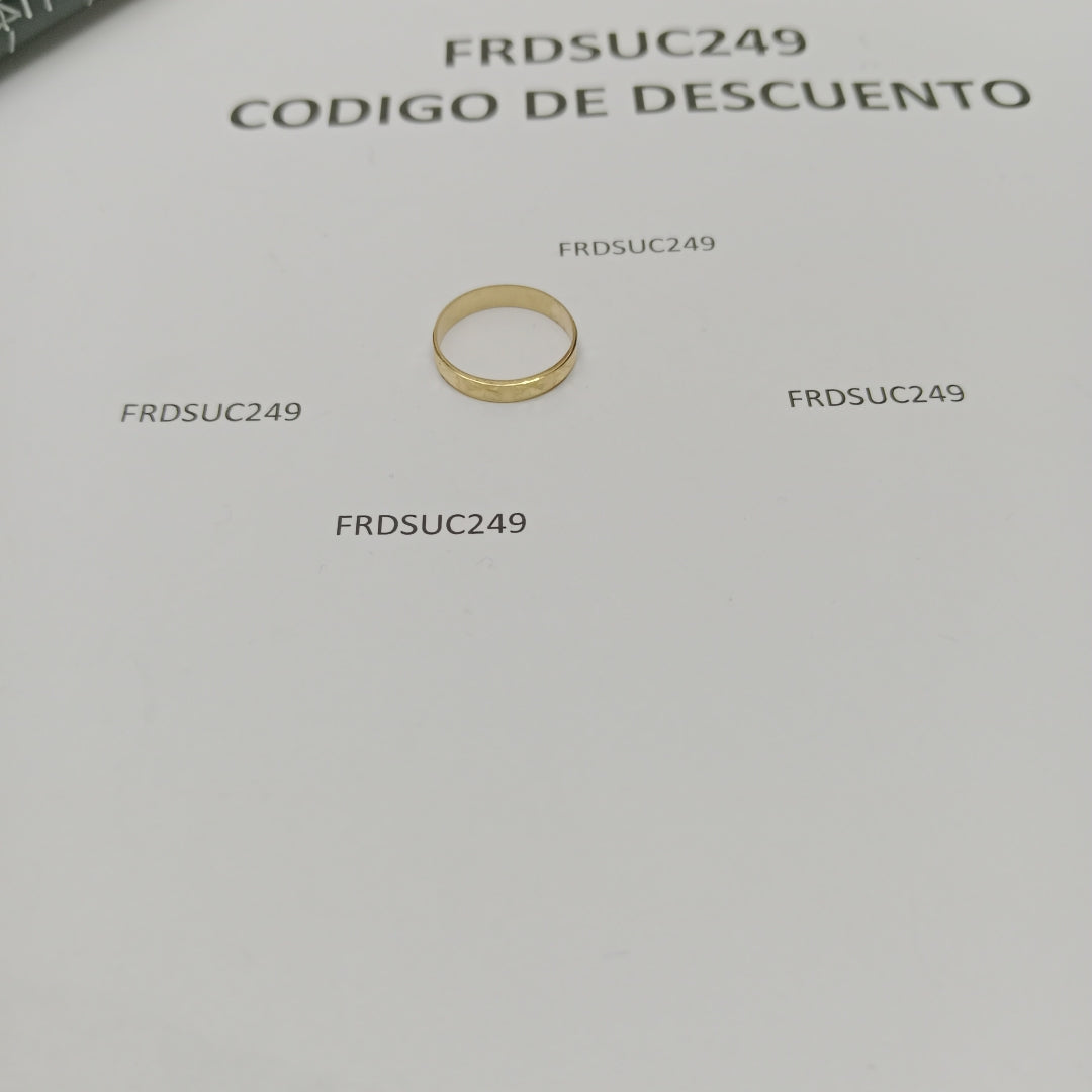 ARGOLLA ORO 10 K 0,60 GRMS (SEMINUEVO)