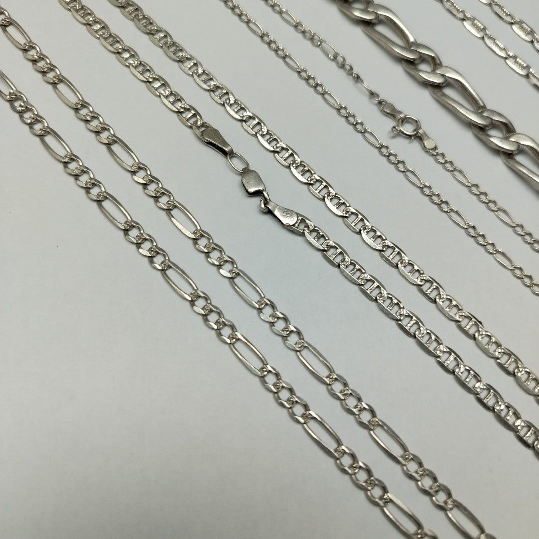 CADENA, PULSERA PLATA 81 GRMS (SEMINUEVO)