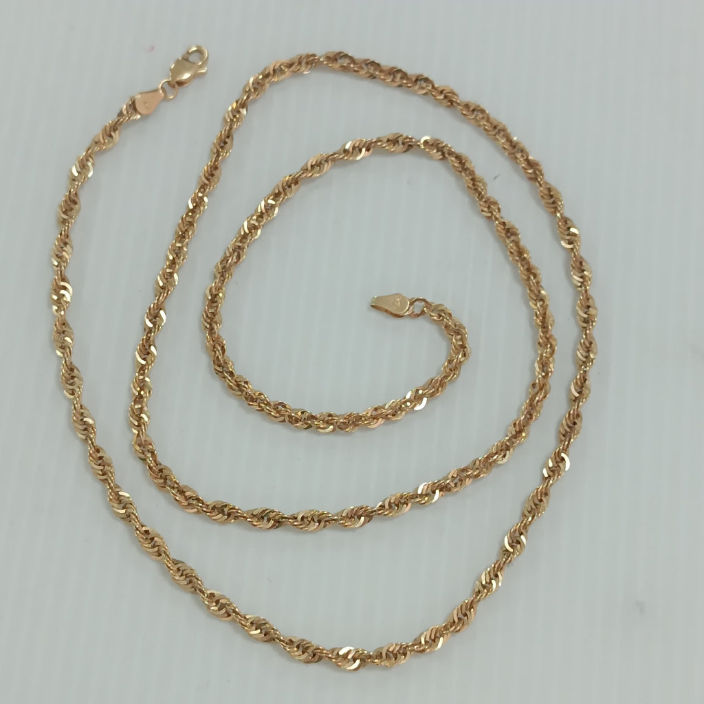 CADENA ORO 14 K 6.5 GRMS (SEMINUEVO)