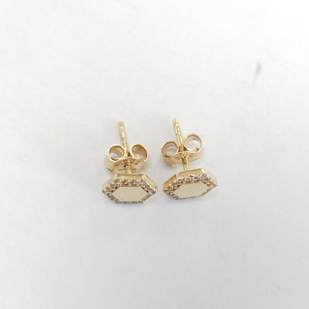 BROQUELES ORO 14K 1.4 (NUEVO)