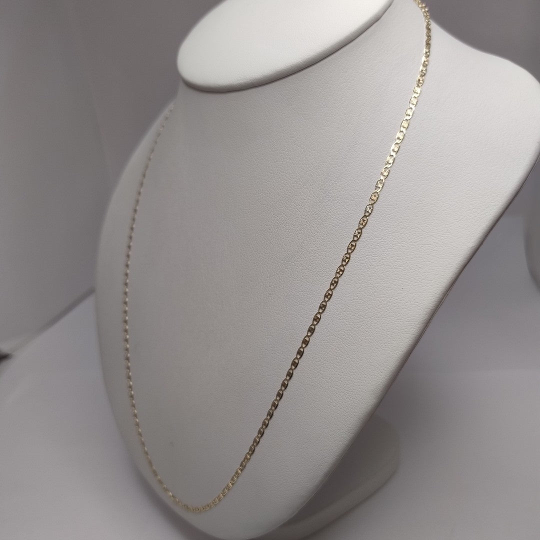 CADENA TEJIDO MARINERO 3.61GR 55 CM (NUEVO)