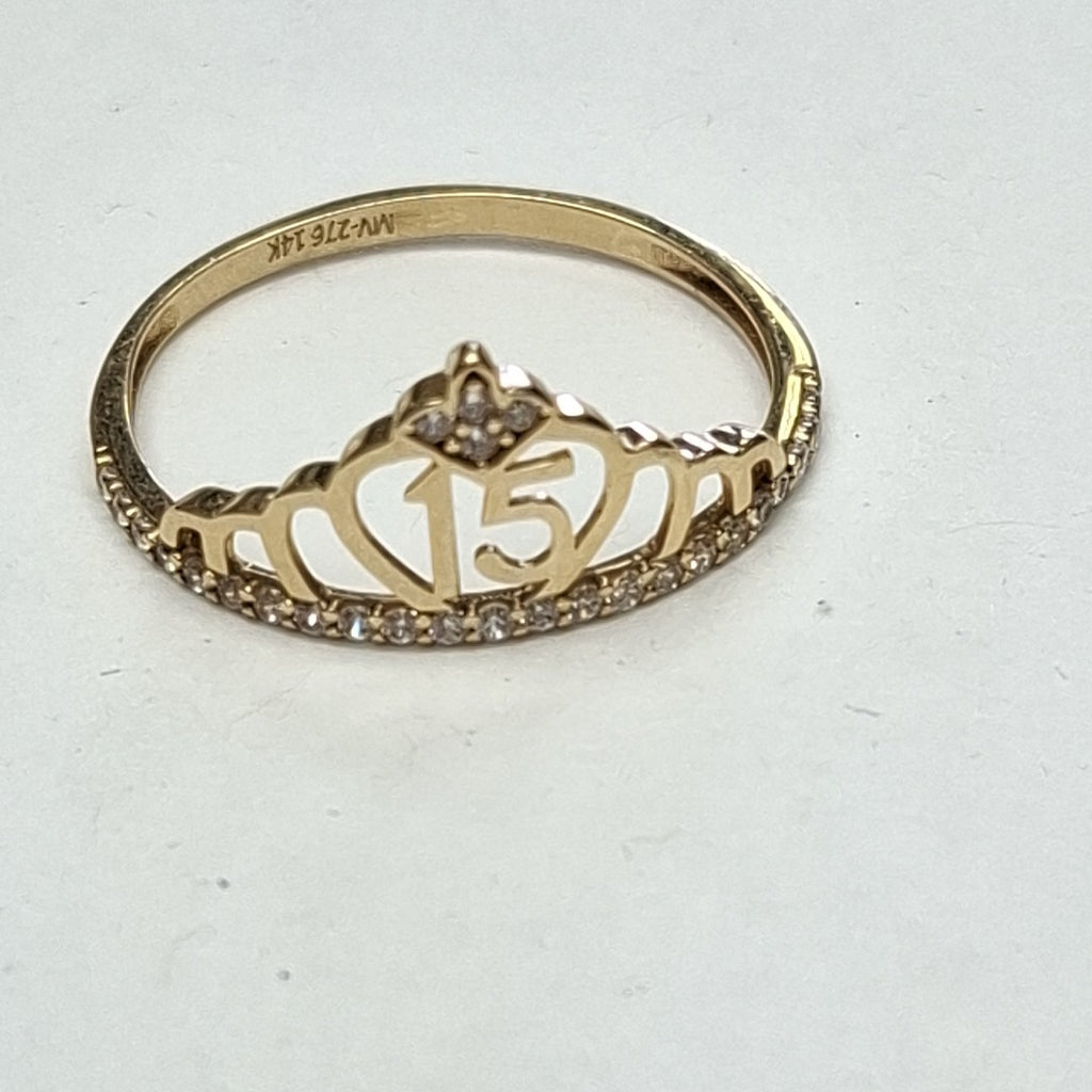 ANILLITO ORO 14 K 1.3 GRMS (SEMINUEVO)