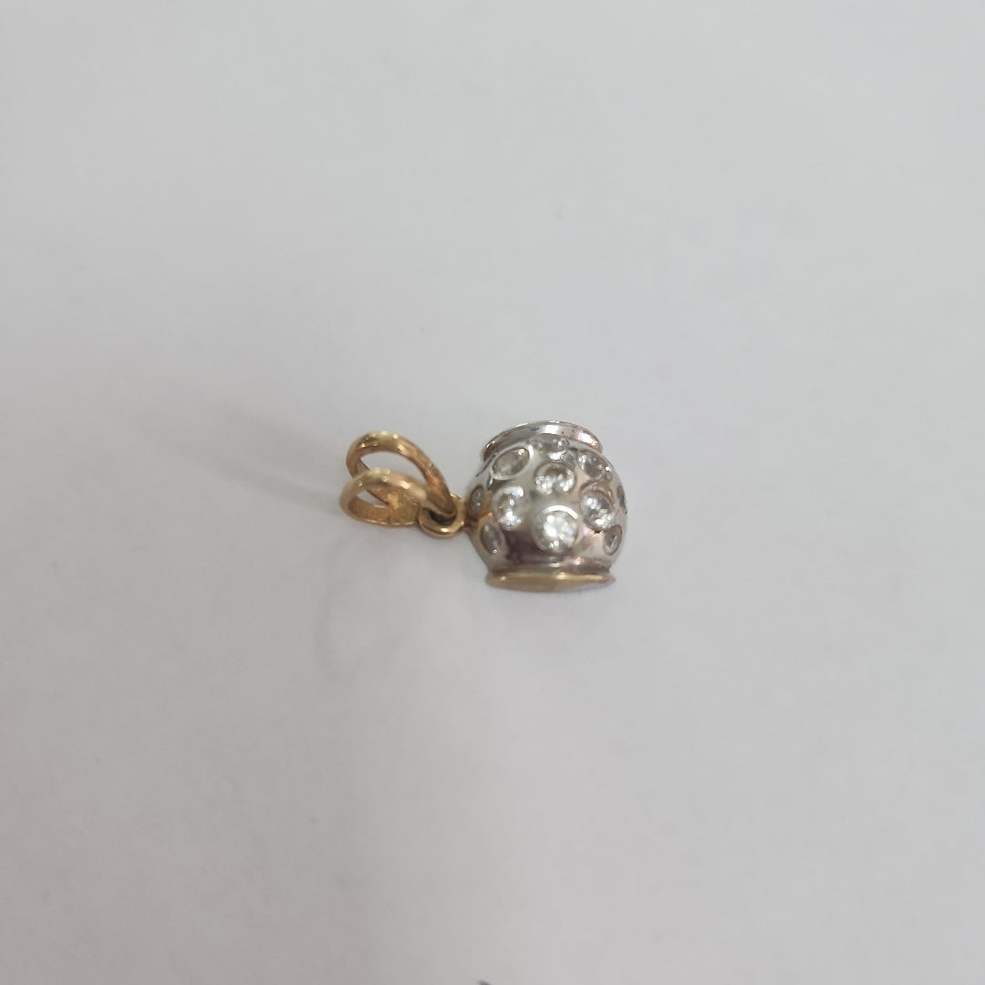 DIJE ORO COMBINADO 14 K 2.1 GRMS (SEMINUEVO)