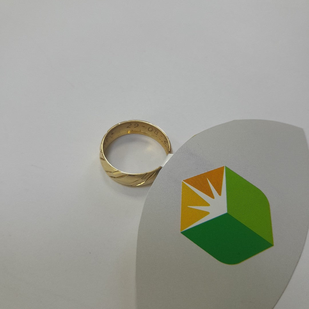 ARGOLLA ORO 10 K 2.2 GRMS (SEMINUEVO)