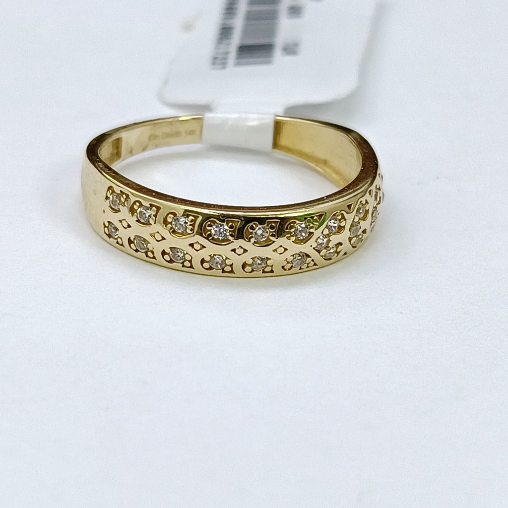 ANILLOS DAMA ORO 14K 2 (NUEVO)