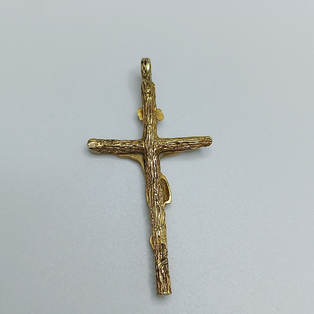 CRUCIFIJO ORO 14 K 4.9 GRMS (SEMINUEVO)