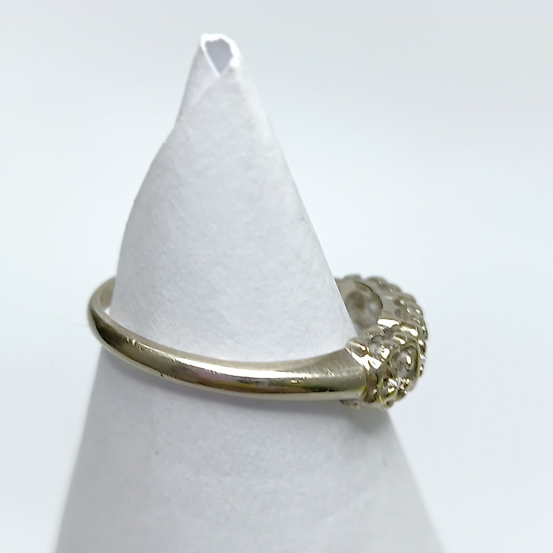 ANILLITO ORO, ORO BLANCO 14 K 1.9 GRMS (SEMINUEVO)