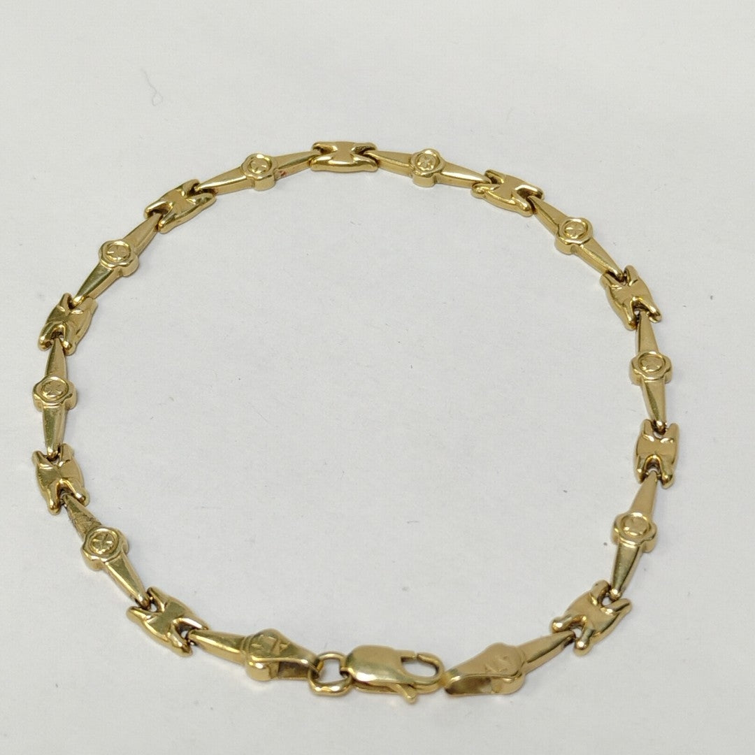 K1 3,20 GRMS 14 K ESPECIFICACIONES COMPLEMENTARIAS PULSERA HECHURA ESPECIAL 19 C (SEMINUEVO)