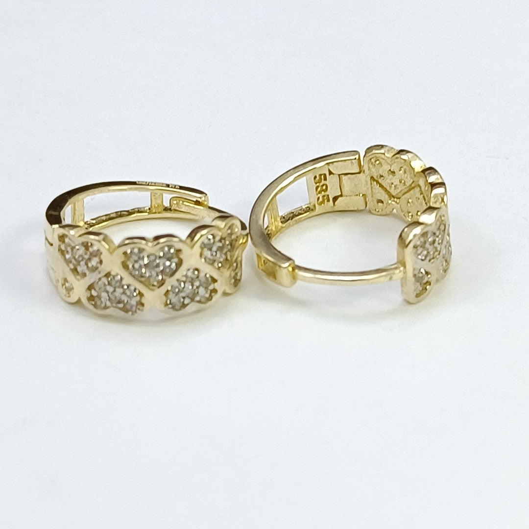 HUGGIES ORO 14K 2.8 (NUEVO)