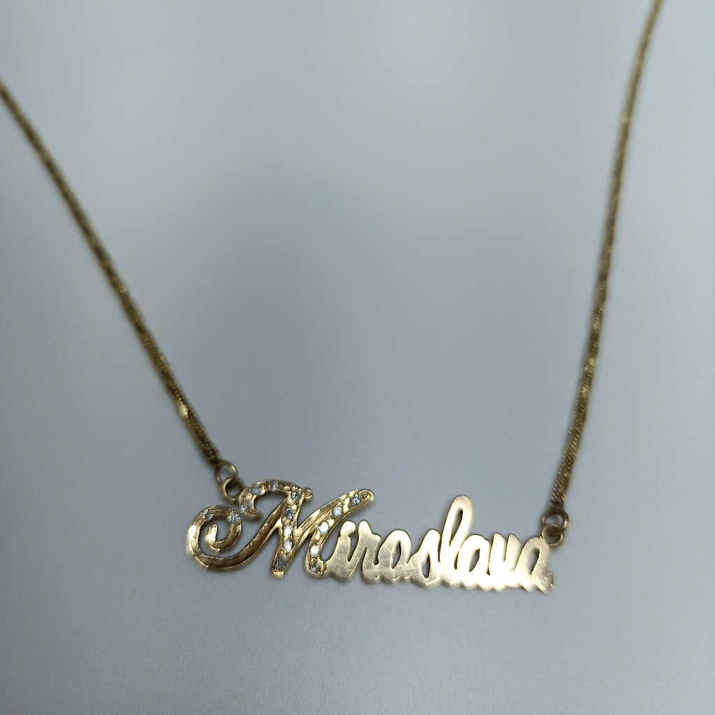 GARGANTILLA ORO 14 K 8.5 GRMS (SEMINUEVO)