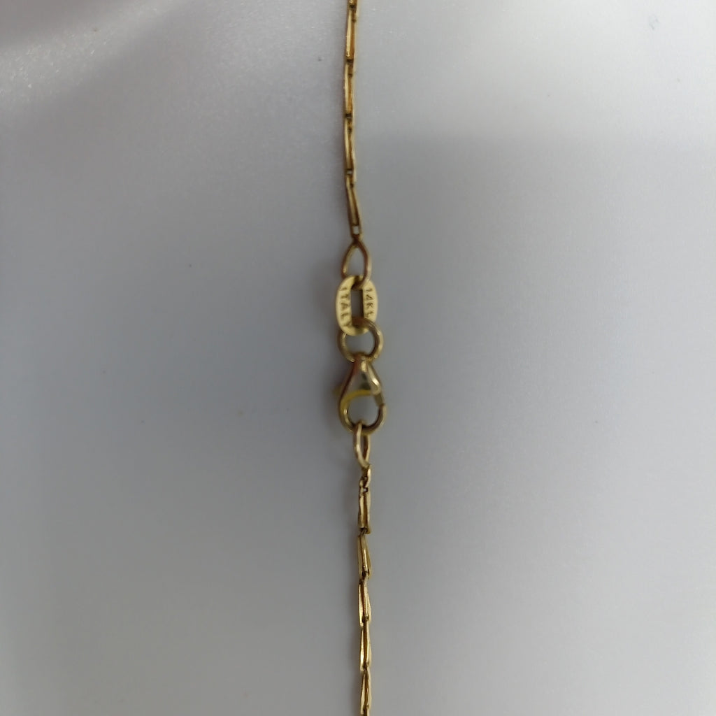 K1 2,70 GRMS 14 K ESPECIFICACIONES COMPLEMENTARIAS CADENA HECHURA ESPECIAL 14 K (SEMINUEVO)