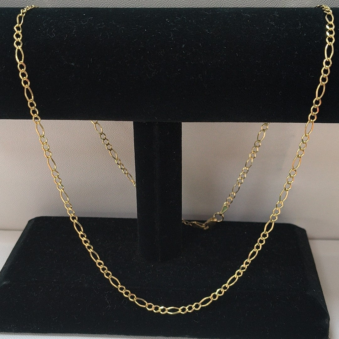 CADENA 3 X 1 5.11GR 55 CM 14K (NUEVO)