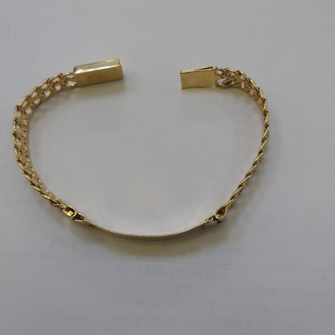 ESCLAVA ORO 10 K 8.5 GRMS (SEMINUEVO)