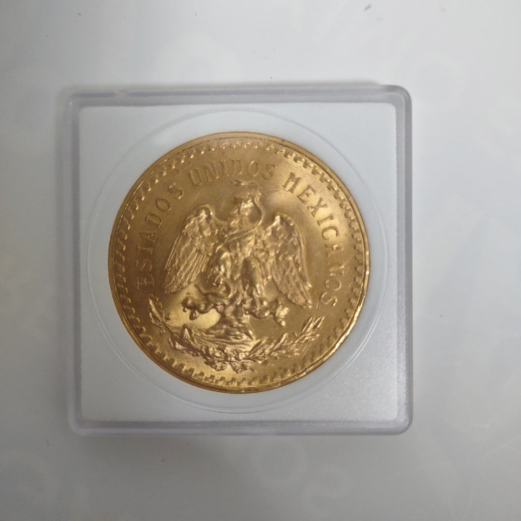 K1 41.6 GRMS 21 K IDENTIFICACIÓN MONEDA NOMINATIVA MONEDAS PESOS 50 PESO (SEMINUEVO)