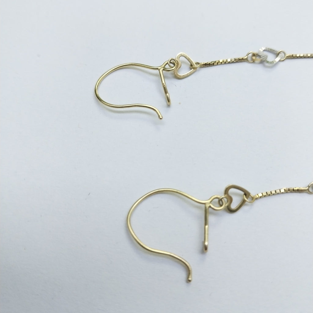 ARETES PAR ORO 10 K 1.3 GRMS (SEMINUEVO)