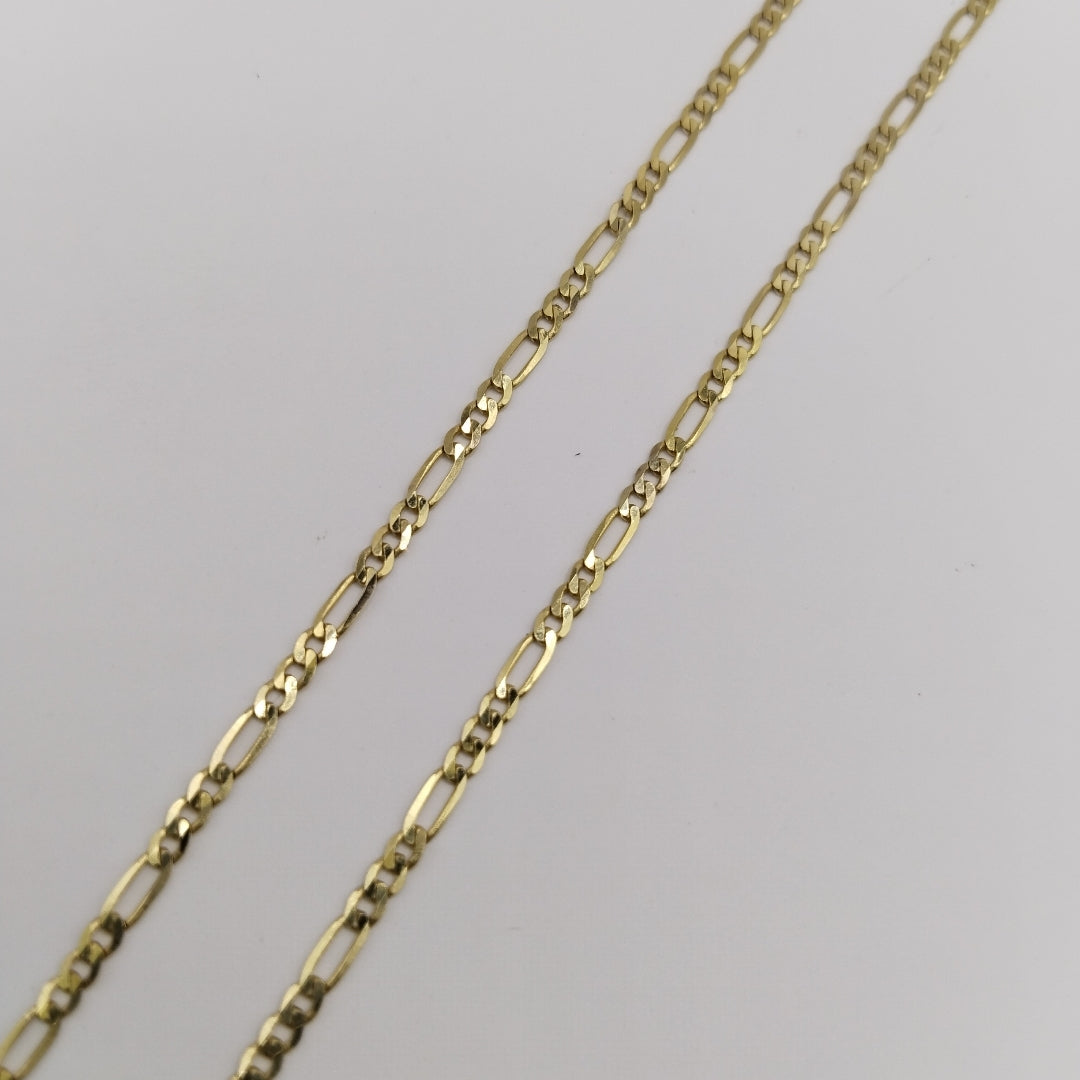 CADENAS CARTIER 3 1 AMARILLA ORO 14K 3.5 (NUEVO)
