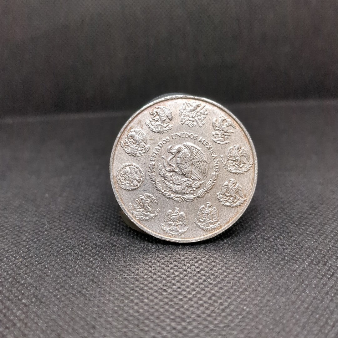 K1 31.1 GRMS PLATA .999 IDENTIFICACIÓN MONEDA NOMINATIVA MATERIALES PLATA (SEMINUEVO)