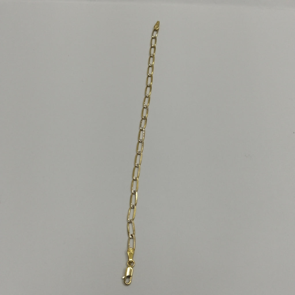 PULSERA TEJIDO ESLABONES 4G 18 CM (NUEVO)