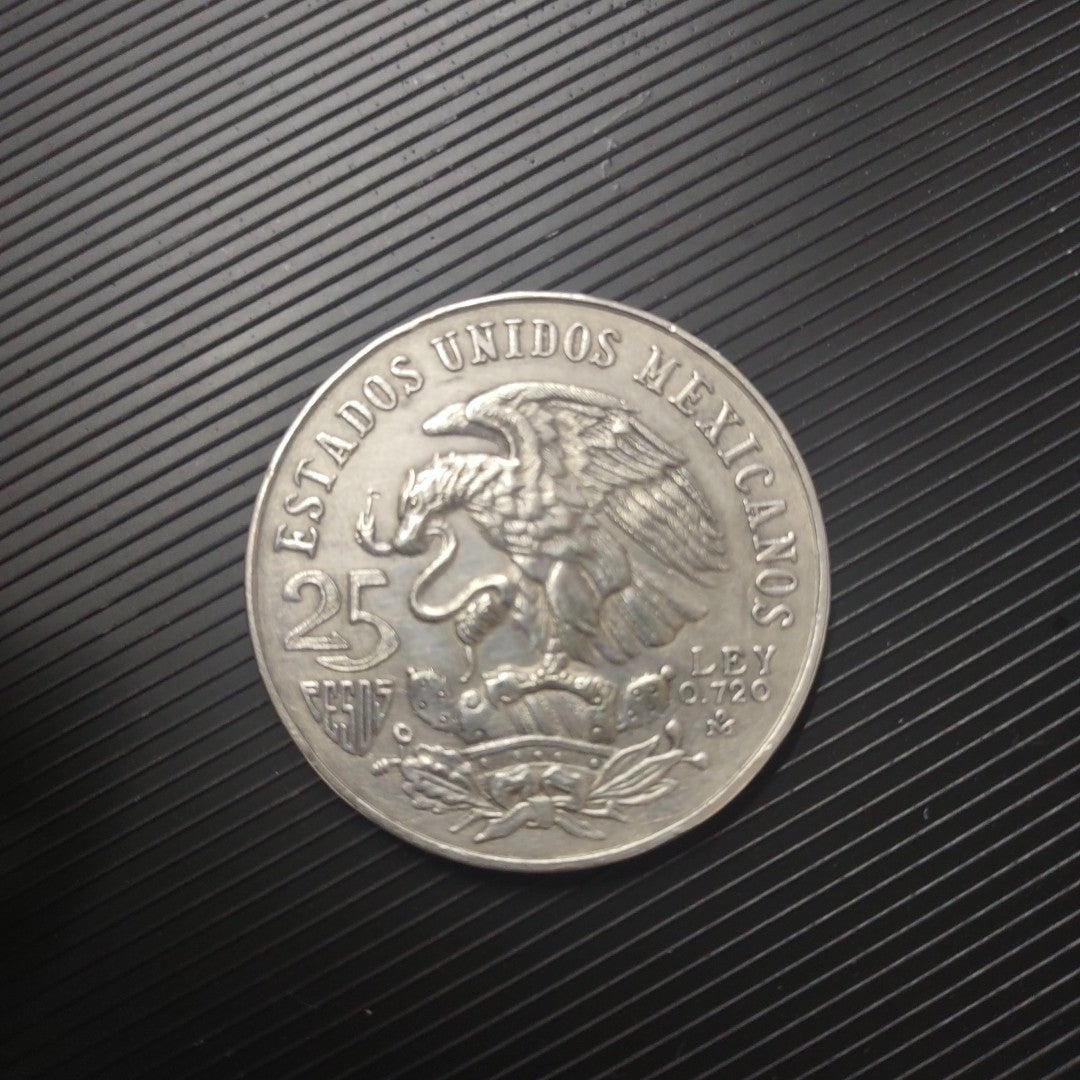 K1 22.5 GRMS PLATA .720 IDENTIFICACIÓN MONEDA NOMINATIVA MATERIALES PLATA (SEMINUEVO)