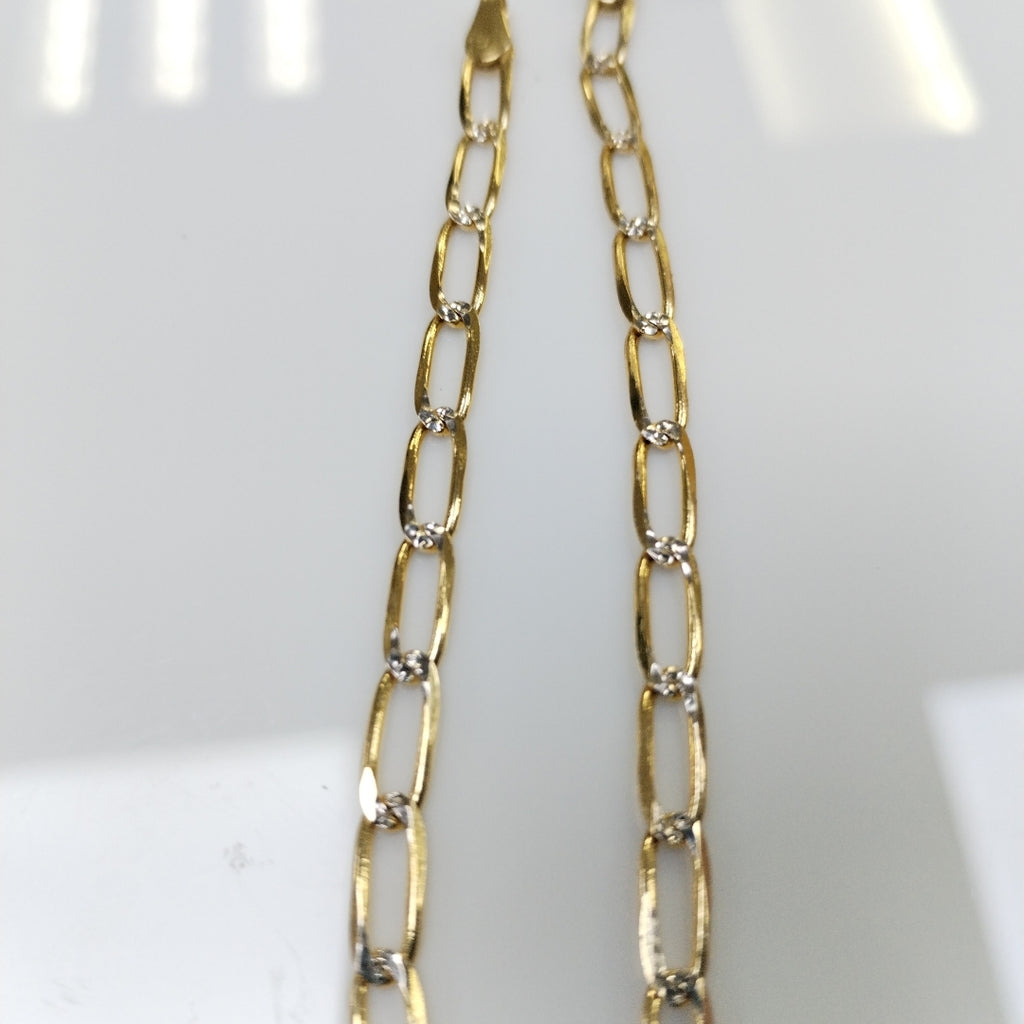PULSERA TEJIDO ESLABONES 4.6G 21 CM (NUEVO)
