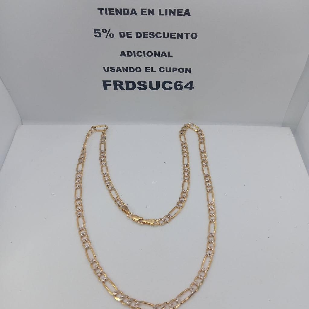 CADENA TEJIDO 3X1 16.4G 55 CM (NUEVO)