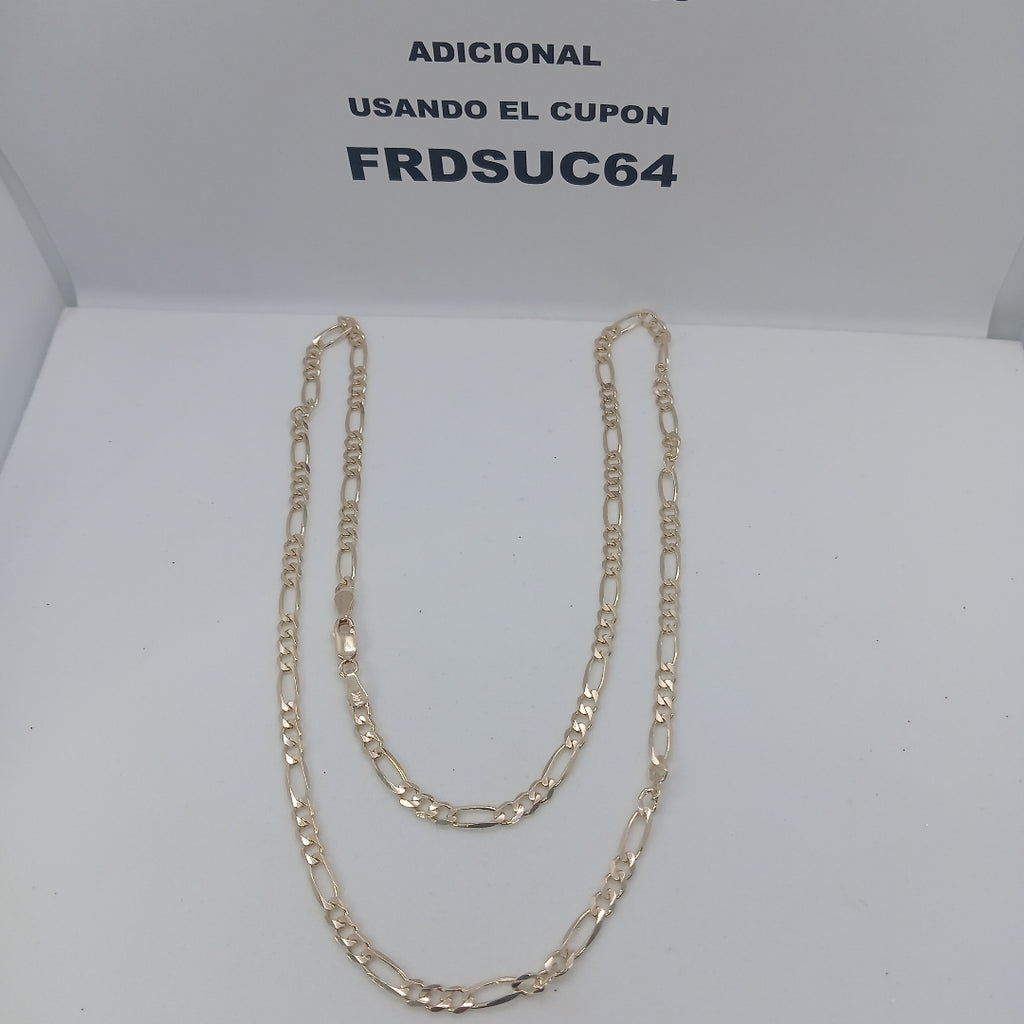 CADENA TEJIDO 3X1 13G 60 CM (NUEVO)