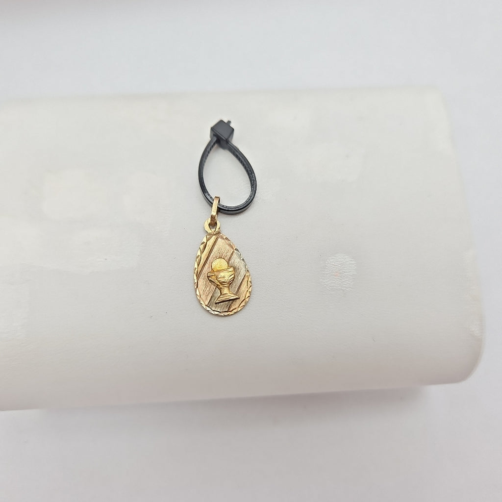 MEDALLA RELIGIOSA ORO 10 K 1,10 GRMS (SEMINUEVO)