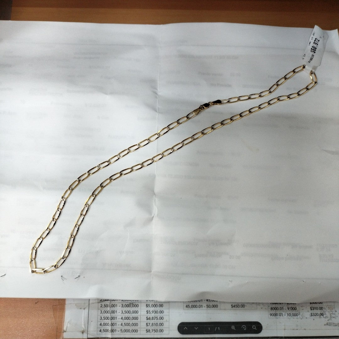 CADENA TEJIDO ESLABONES 11.2G 55 CM (NUEVO)