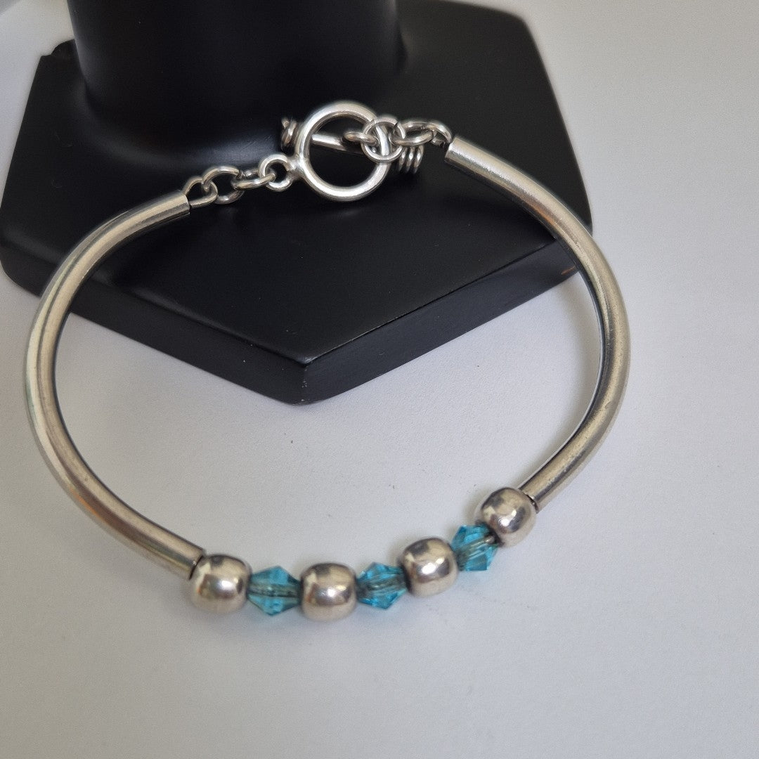 PULSERA RIGIDA PLATA 13.8 GRMS (SEMINUEVO)