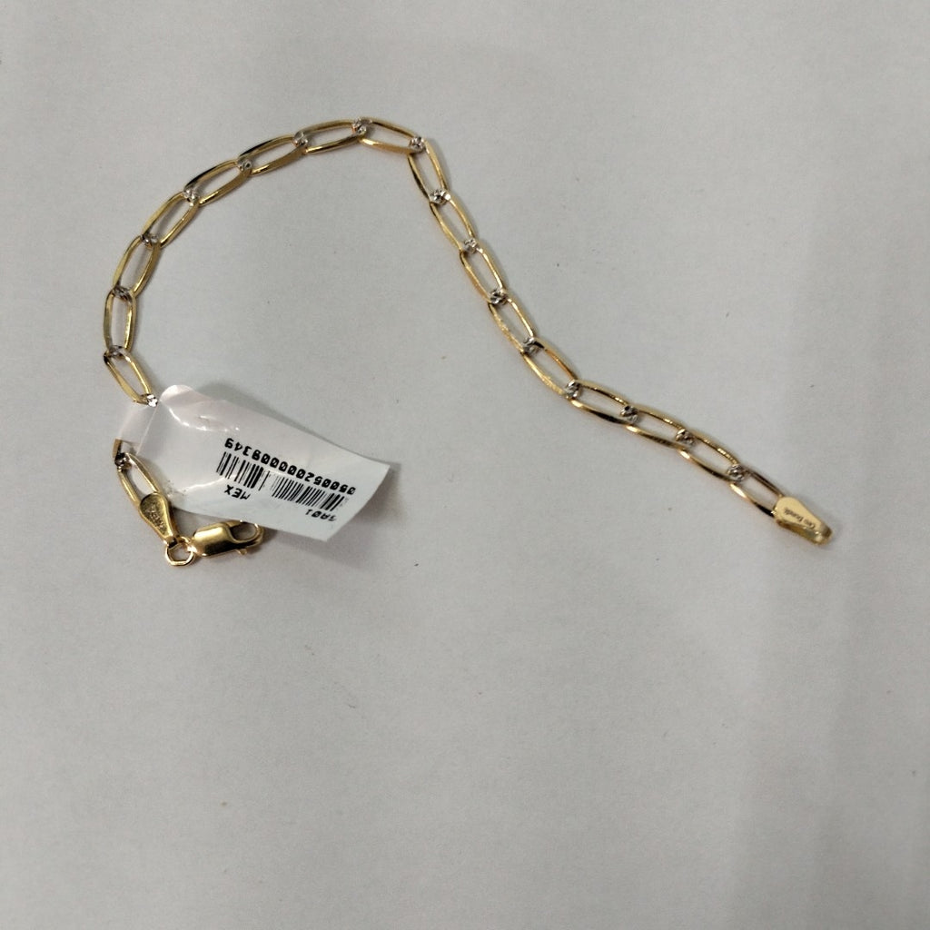 PULSERA TEJIDO ESLABONES 4G 18 CM (NUEVO)