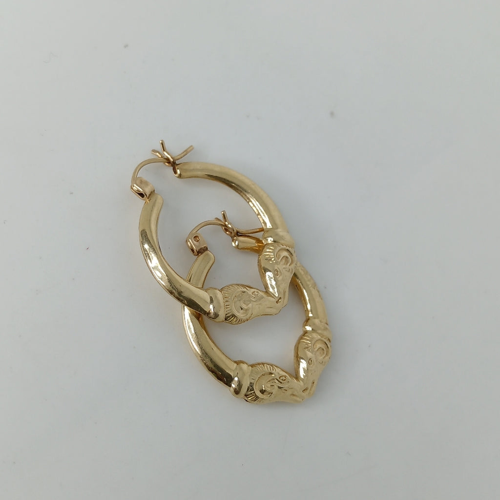 ARRACADAS PAR ORO 14 K 1.8 GRMS (SEMINUEVO)