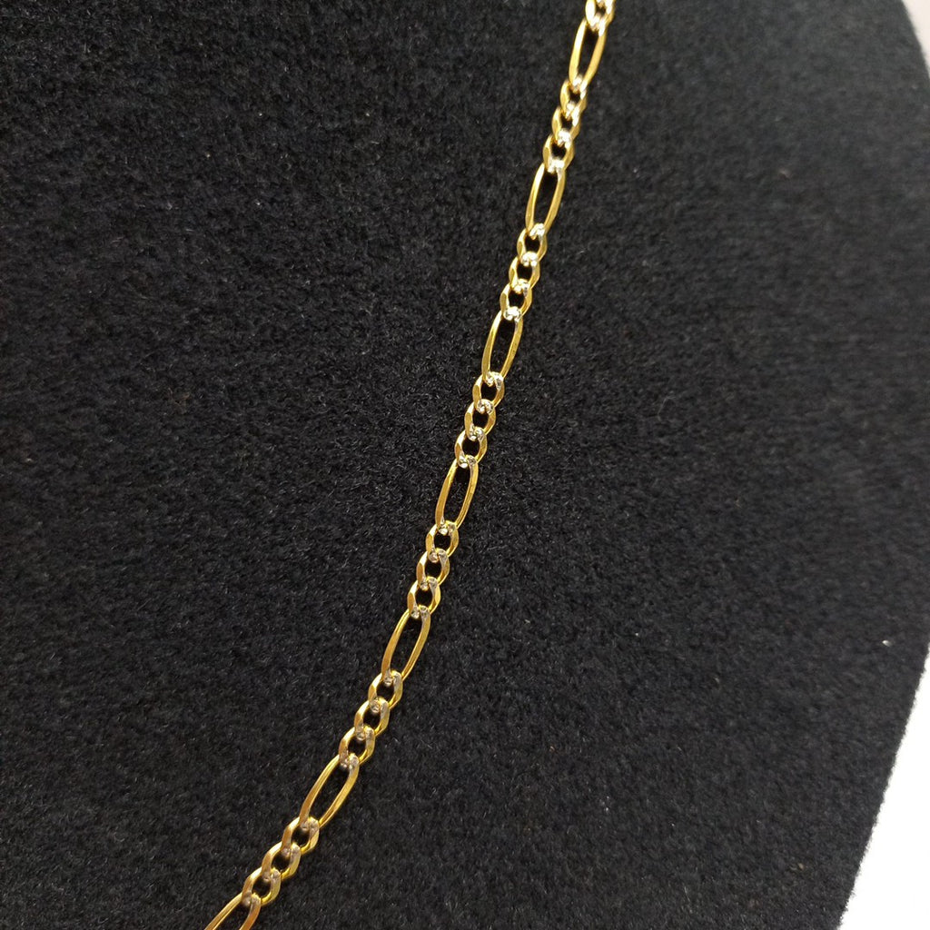 CADENA TEJIDO 3X1 8.4G 55 CM 14K (NUEVO)