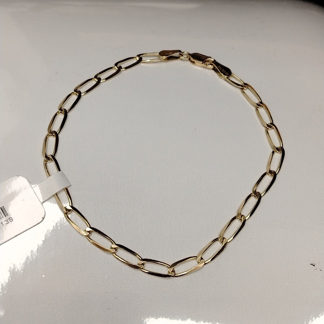 PULSERA TEJIDO ESLABONES 4.6G 21 CM (NUEVO)