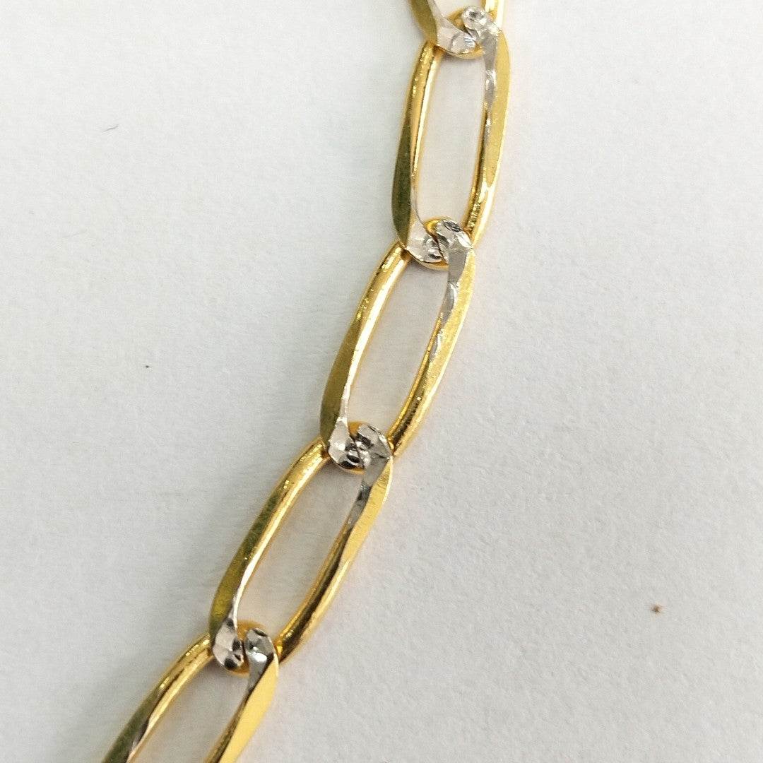 PULSERA TEJIDO ESLABONES 3.9G 18 CM (NUEVO)