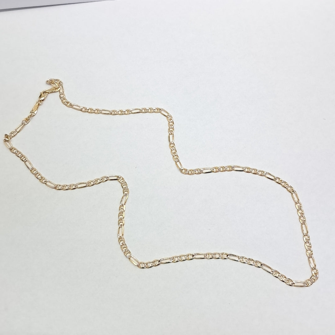 CADENA TEJIDO 3X1 8.5G 55 CM (NUEVO)