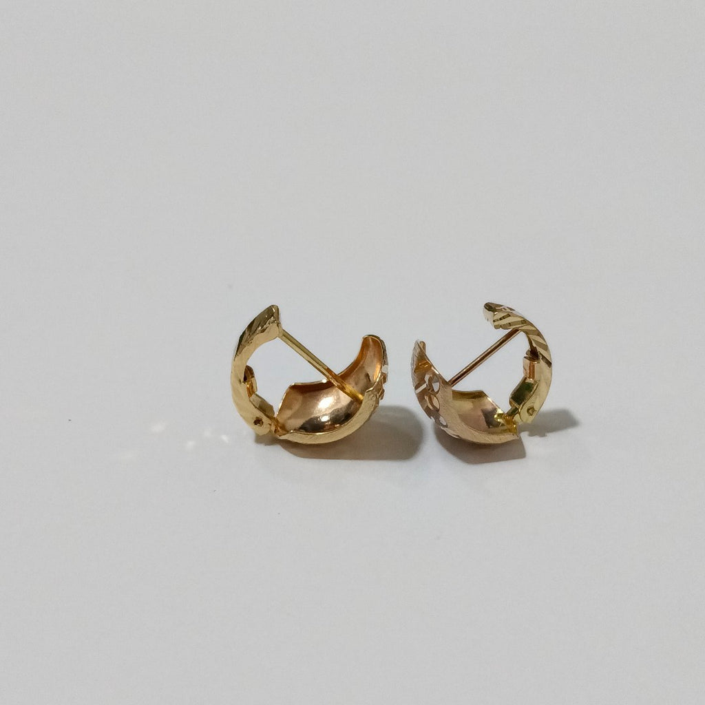 K1 2,80 GRMS 14 K ESPECIFICACIONES COMPLEMENTARIAS PAR DE ARETES (SEMINUEVO)