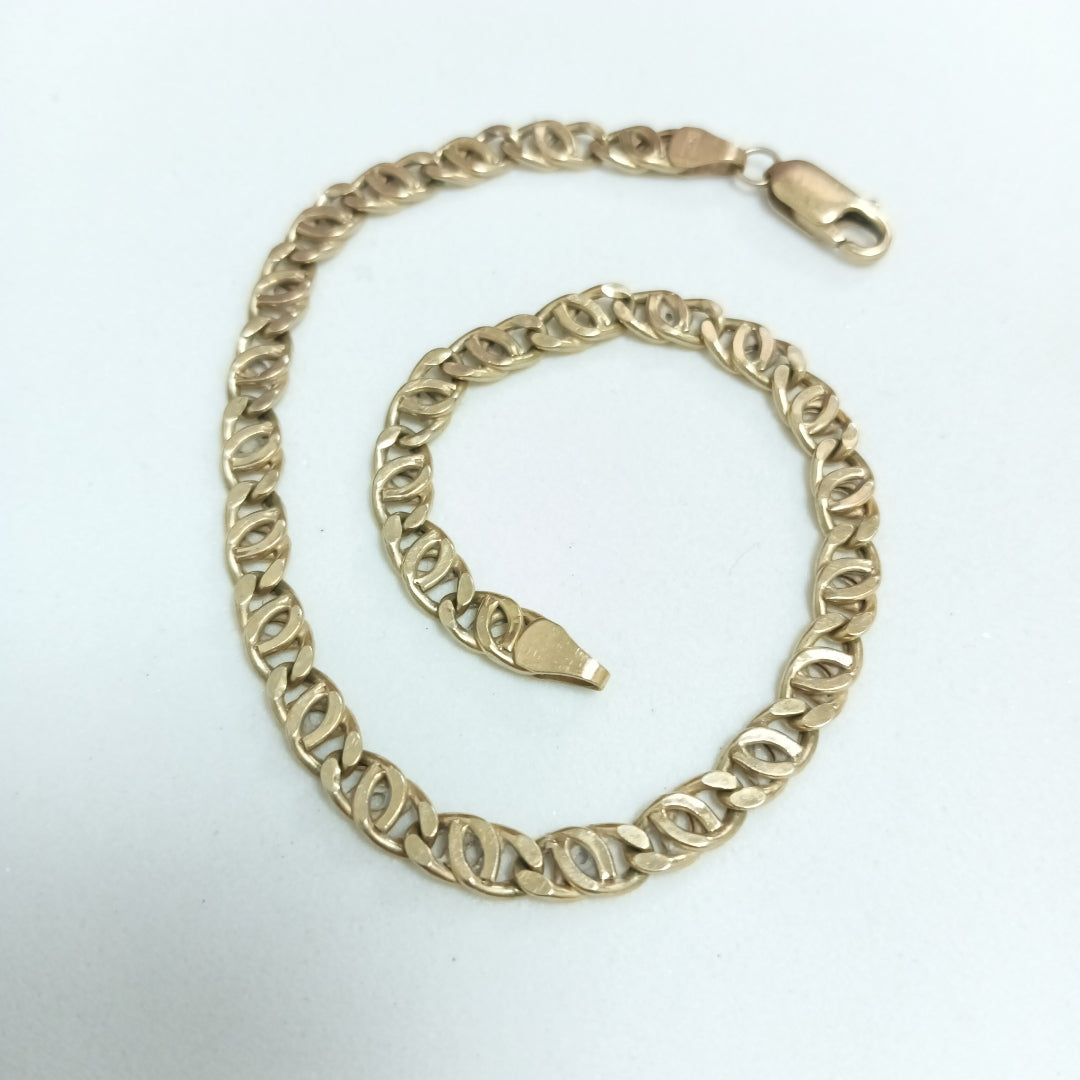 PULSERA ORO 14 K 4.3 GRMS (SEMINUEVO)