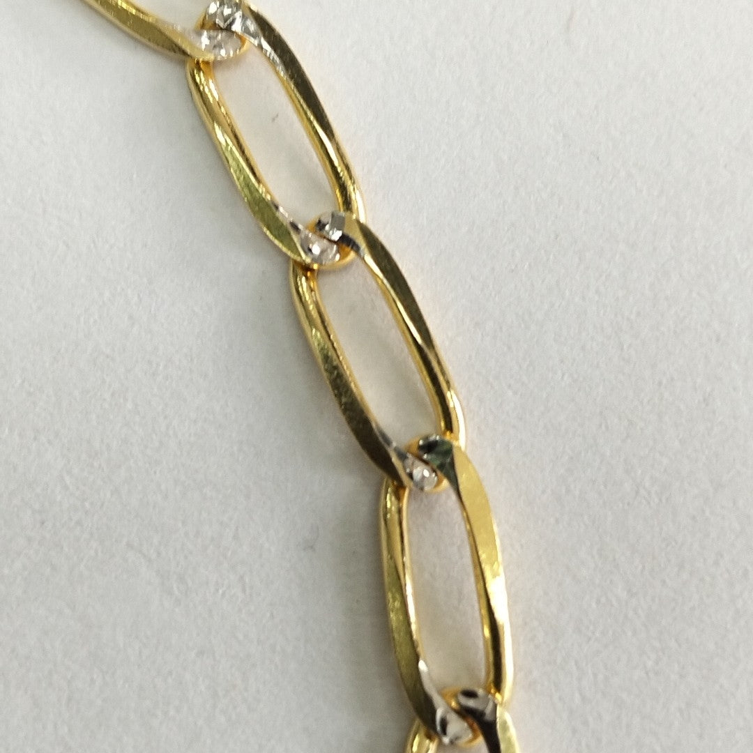 PULSERA TEJIDO ESLABONES 3.9G 18 CM (NUEVO)