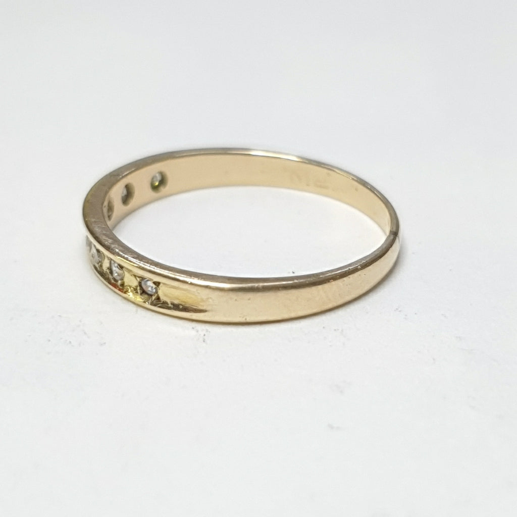 K1 1,30 GRMS 14 K ESPECIFICACIONES COMPLEMENTARIAS ANILLITO C CIRC TIPO ARGOLLA (SEMINUEVO)