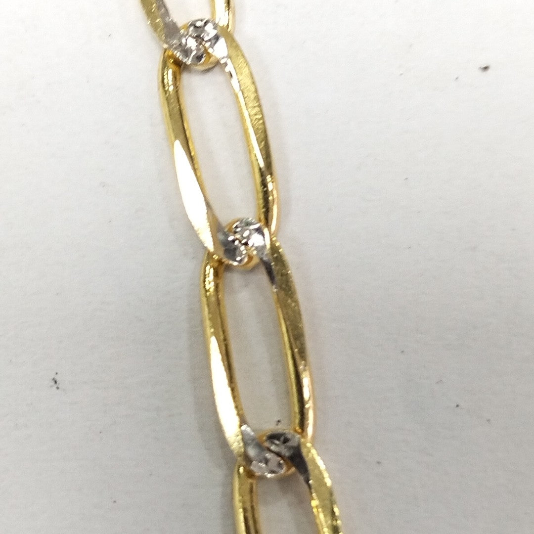 PULSERA TEJIDO ESLABONES 3.9G 18 CM (NUEVO)
