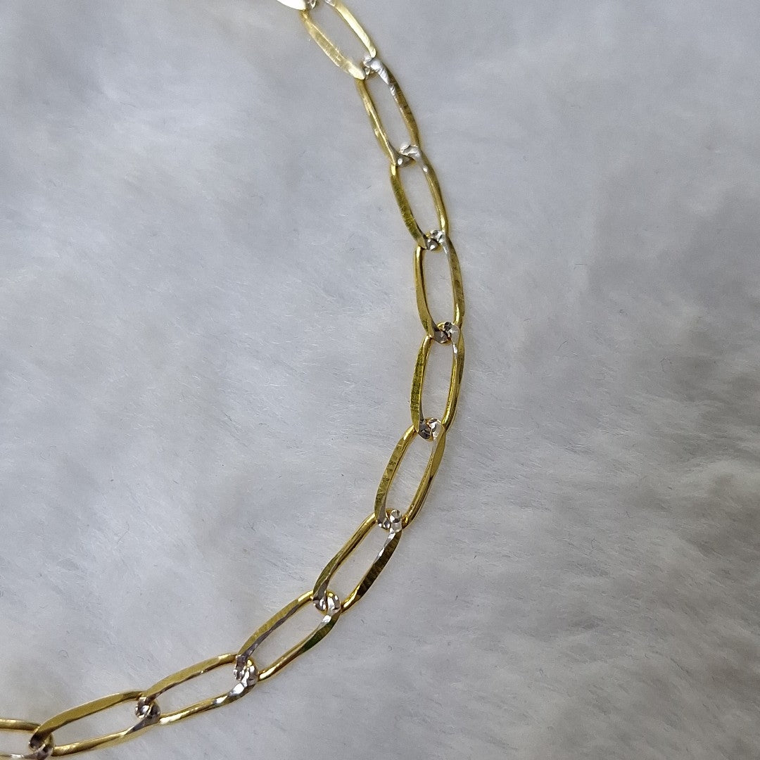 PULSERA TEJIDO ESLABONES 4.2G 21 CM (NUEVO)