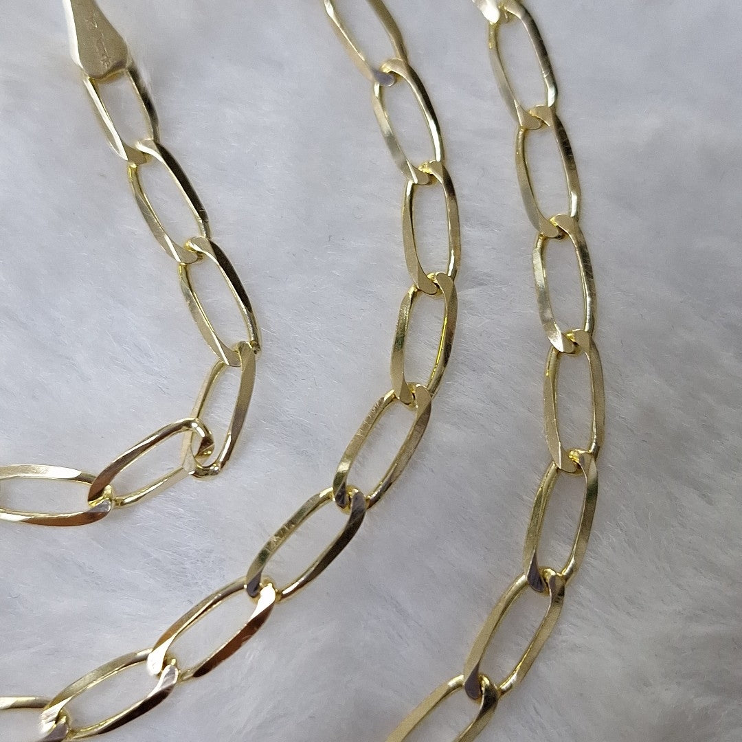 CADENA TEJIDO ESLABONES 11G 60 CM (NUEVO)