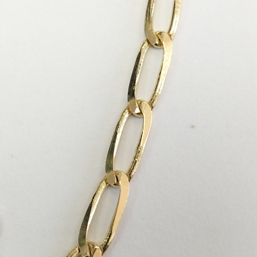 PULSERA TEJIDO ESLABONES 2.5G 18 CM (NUEVO)